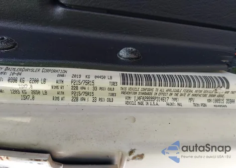 2005 Jeep Wrangler Se from USA, damaged, VIN 1J4FA29S95P314617